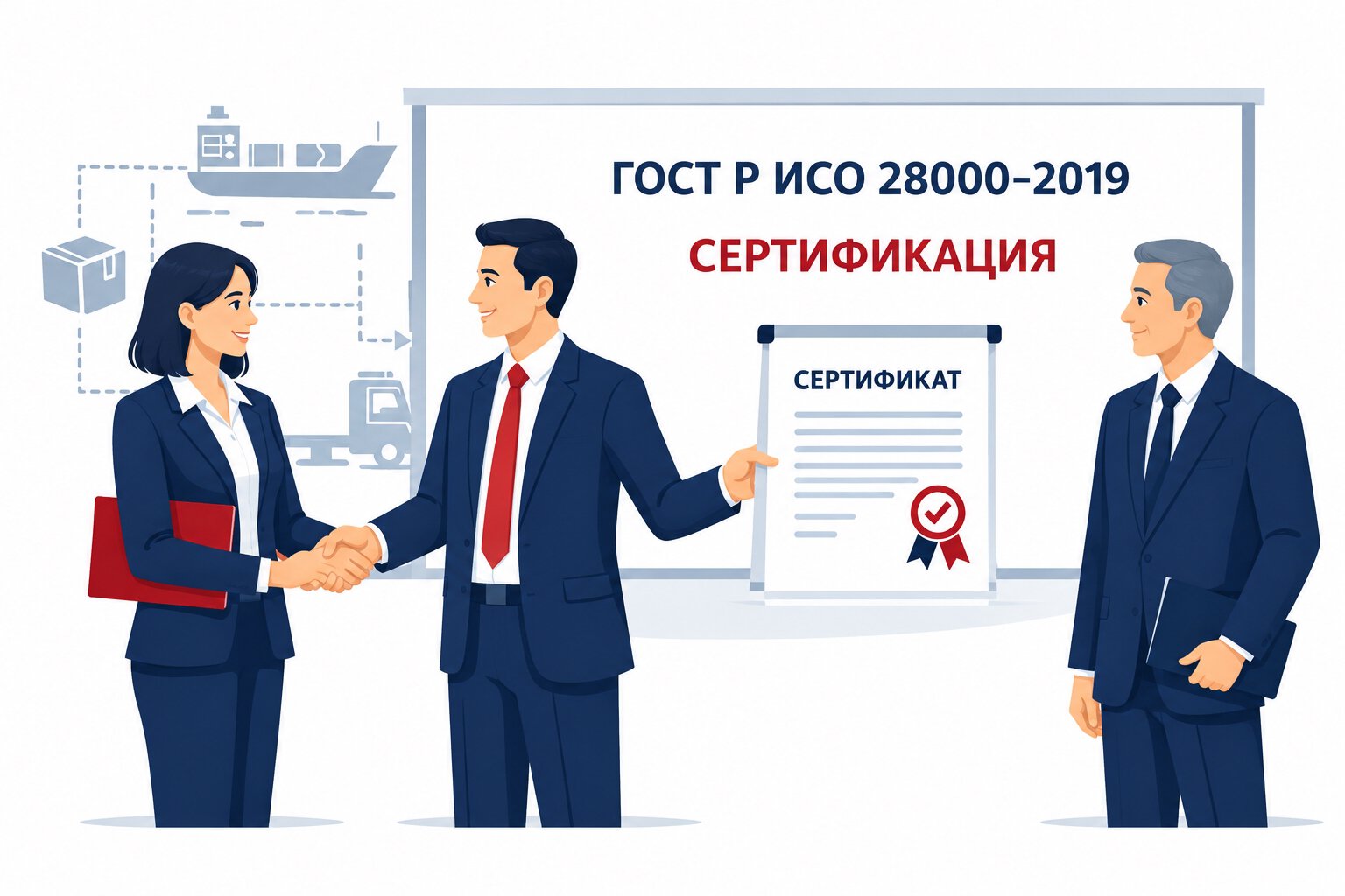 Оформление сертификата ГОСТ Р ИСО в Колпино