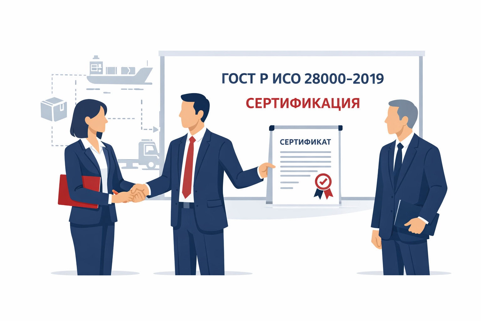 Оформление сертификата ГОСТ Р ИСО в Колпино