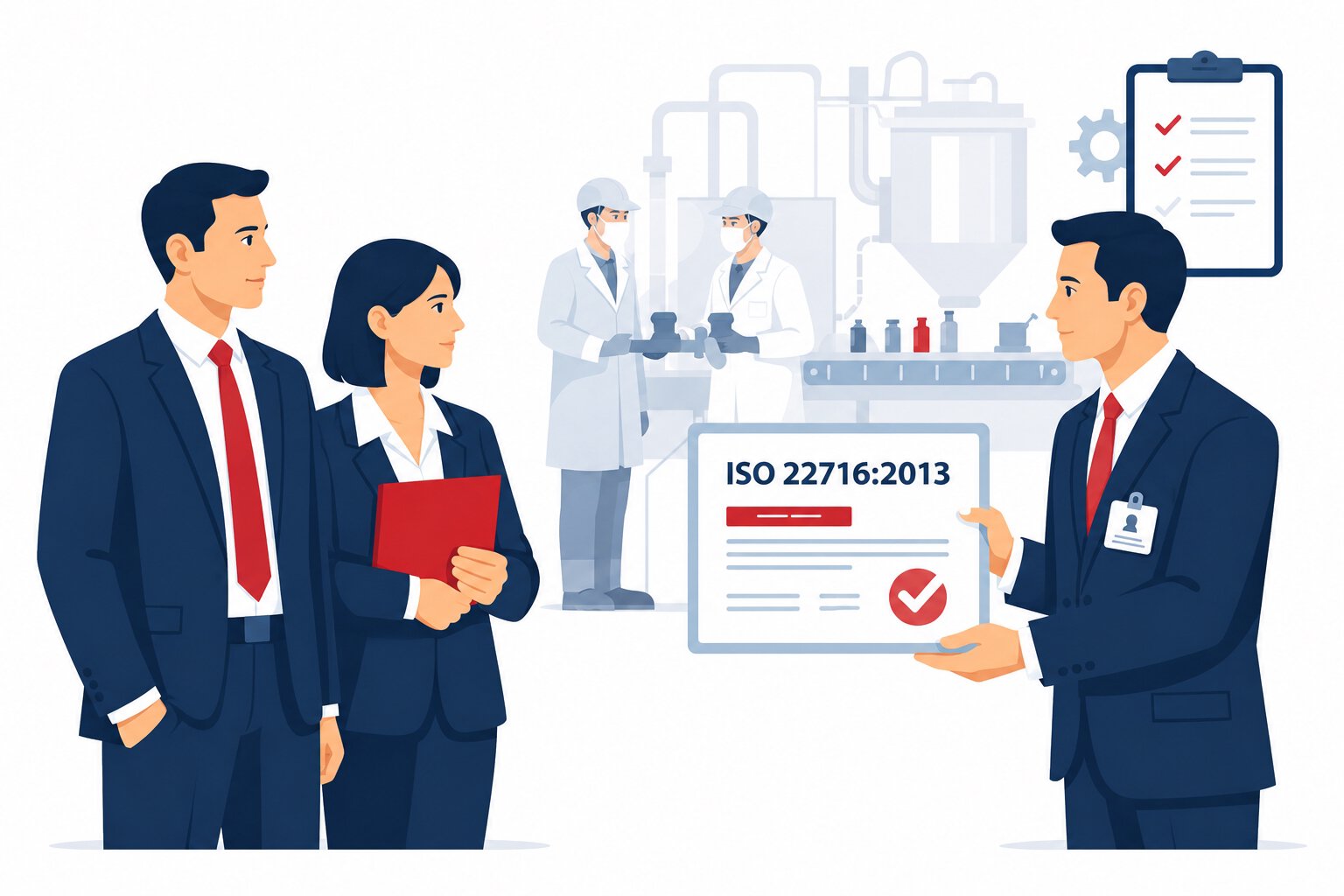 Порядок получения сертификата ISO 22716:2013 в Колпино