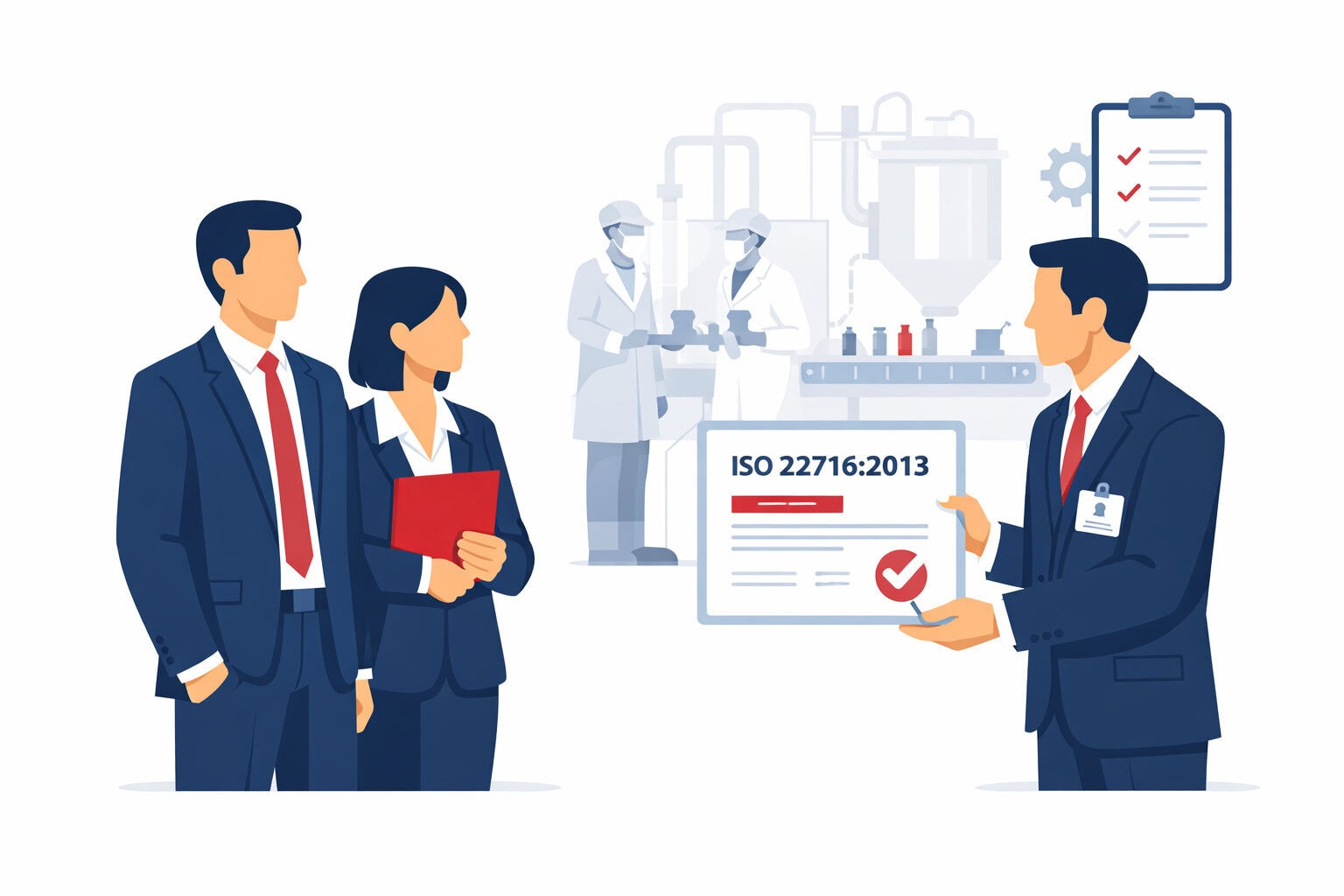 Порядок получения сертификата ISO 22716:2013 в Колпино