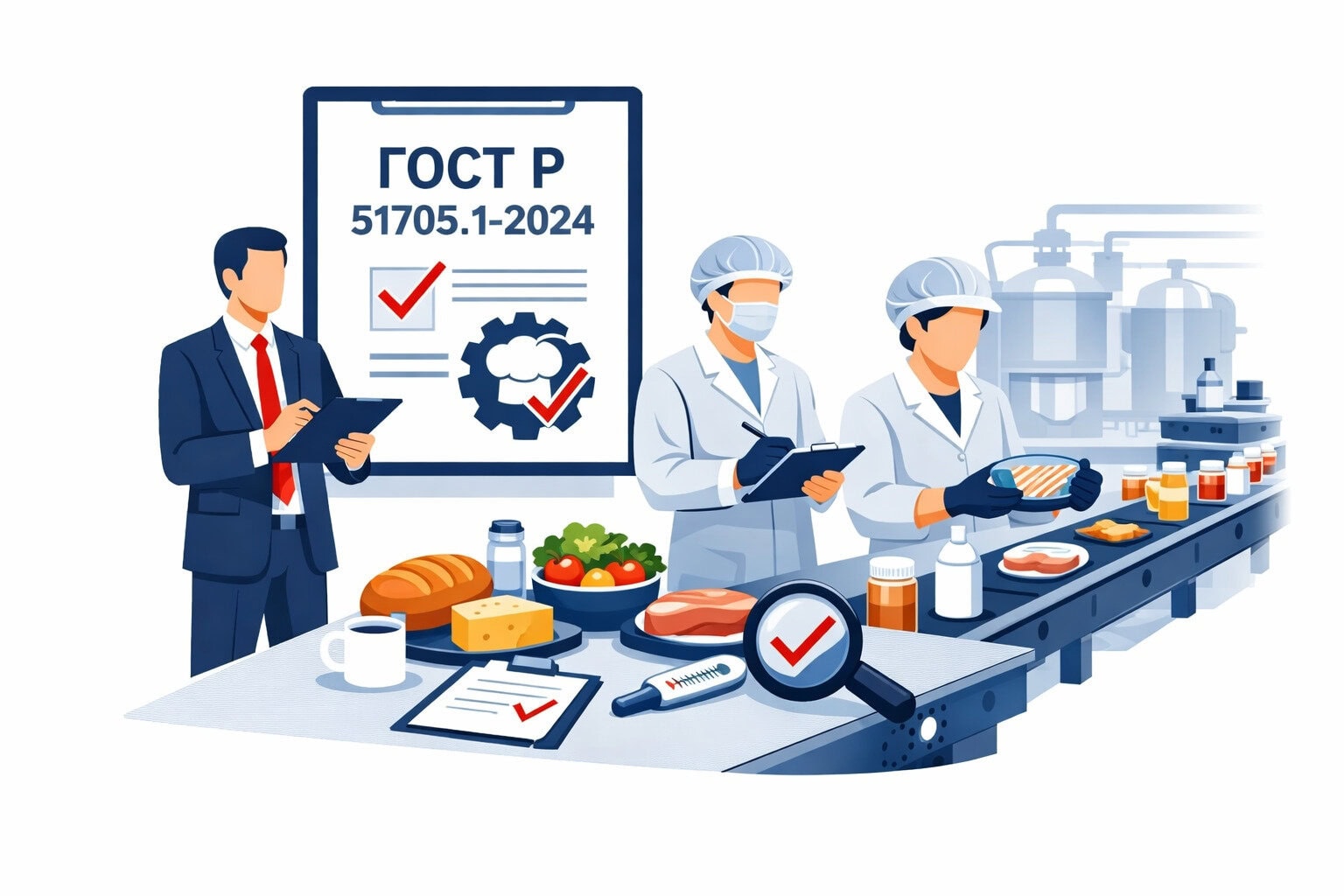 Оформление ГОСТ Р 51705.1 2024 ХАССП в Колпино
